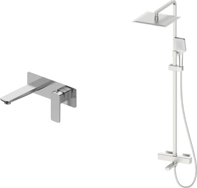 

Душевая система со смесителем, OL-739901+869003-BN