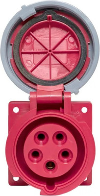 

Розетка силовая, YHT 3152 3Р+РЕ+N 16А 380В IP67 / 74302