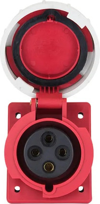 

Розетка силовая, YHT 4142 3Р+РЕ 16А 380В IP67 / 74309