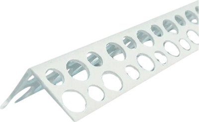 

Уголок штукатурный, Перфорированный ПВХ(0.8) 23x23x2500мм