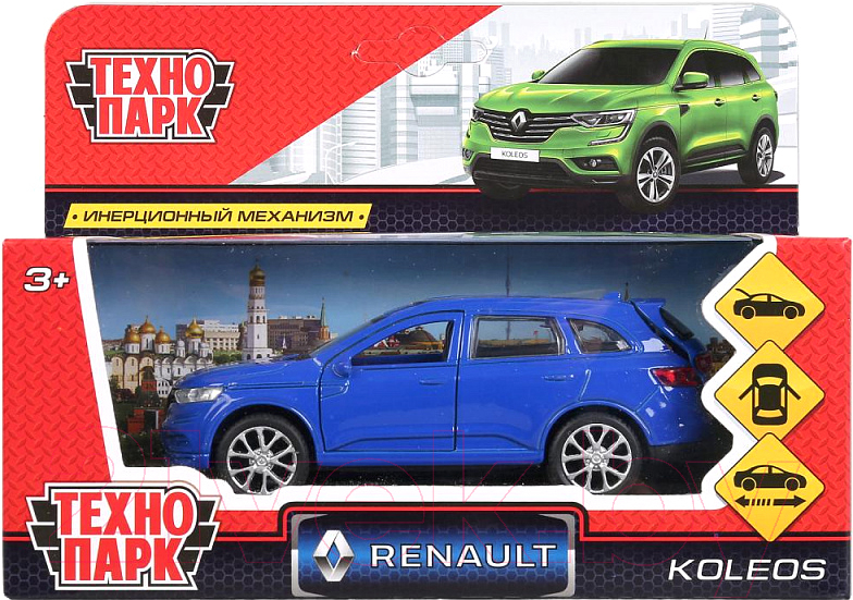 Масштабная модель автомобиля Технопарк Renault Koleos / KOLEOS-BU — фото 5