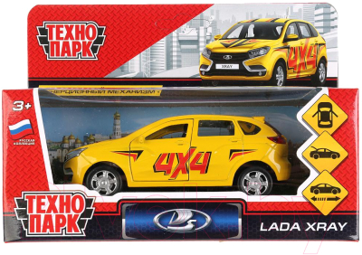 Автомобиль игрушечный Технопарк Lada Xray / XRAY-SPORT