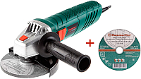 

Угловая шлифовальная машина Hammer, Flex USM900D с кругом отрезным 125x1.6x22 А40