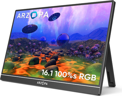 Портативный монитор Arzopa Z1C (черный) - 