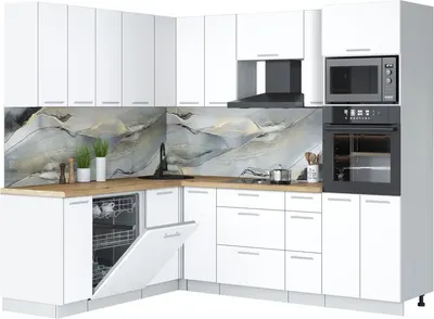 

Кухонный гарнитур, Мила Лайт 1.896х2.38