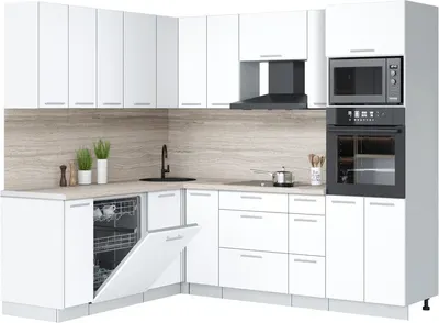 

Кухонный гарнитур, Мила Лайт 1.896х2.38