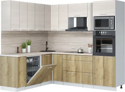 

Кухонный гарнитур, Мила Лайт 1.896х2.38