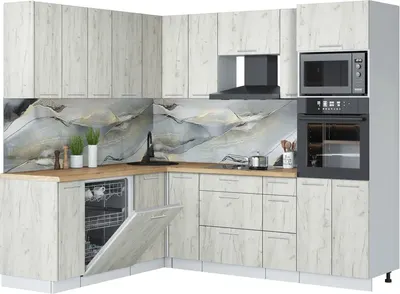 

Кухонный гарнитур, Мила Лайт 1.896х2.38