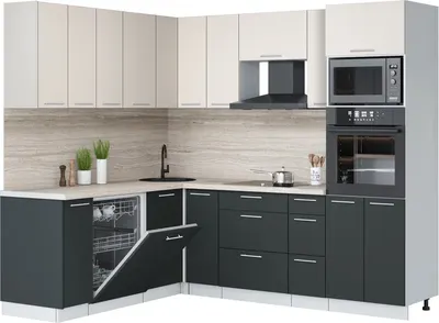 

Кухонный гарнитур, Мила Лайт 1.896х2.38