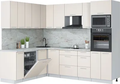 

Кухонный гарнитур, Мила Лайт 1.896х2.58