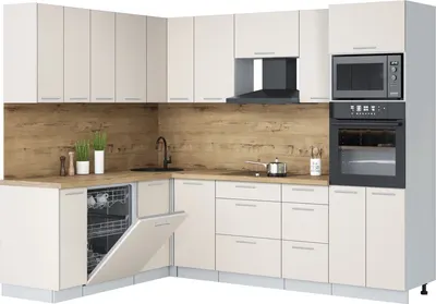 

Кухонный гарнитур, Мила Лайт 1.896х2.58