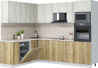 

Кухонный гарнитур, Мила Лайт 1.896х2.58