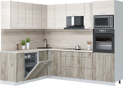 

Кухонный гарнитур, Мила Лайт 1.896х2.58