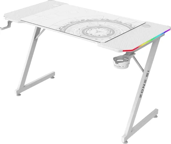 Геймерский стол Zone 51 Trine 120 RGB / Z51-T2R-WH