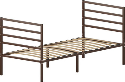 

Односпальная кровать, Металика Г4+Г4 80х190