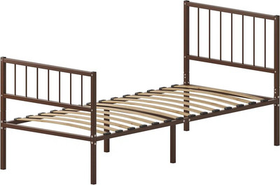 

Односпальная кровать, Металика В4+В3 80х190