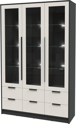 

Шкаф с витриной, Концепт Лайн КТ-ШВ3 с подсветкой