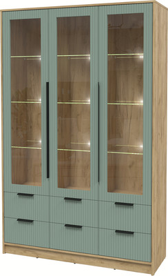 

Шкаф с витриной, Концепт Лайн КТ-ШВ3 с подсветкой