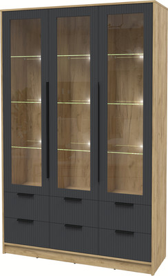 

Шкаф с витриной, Концепт Лайн КТ-ШВ3 с подсветкой