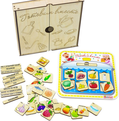 

Развивающая игра, Готовим вместе / РН28 ПФ