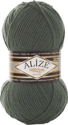 

Пряжа для вязания, Суперлана 25% шерсть 75% акрил / 469