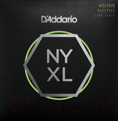 Струны для бас-гитары D'Addario NYXL45105