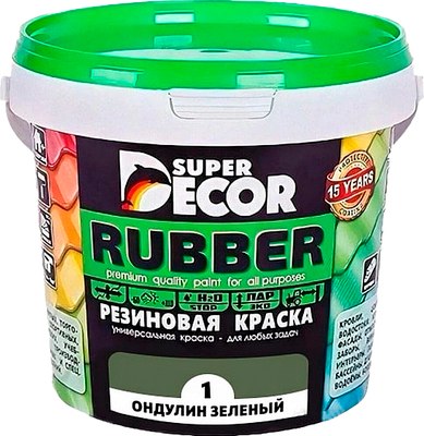 

Краска, Резиновая №01 Ондулин зеленый