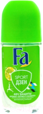

Дезодорант шариковый Fa, Men Sport Дзен Аромат Лайма и Бамбука