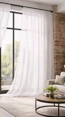 

Комплект гардин, Лен 150+150x250