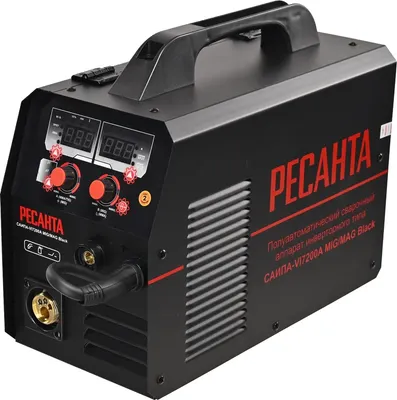 Полуавтомат сварочный Ресанта Саипа-VI7200A MIG/MAG Black