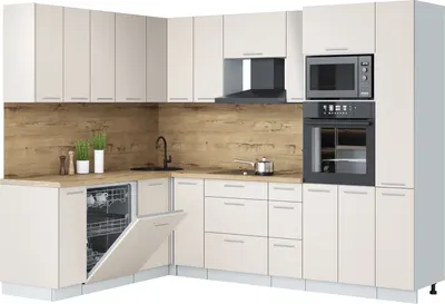 

Кухонный гарнитур, Мила Лайт 1.896х2.68