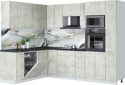 

Кухонный гарнитур, Мила Лайт 1.896х2.68