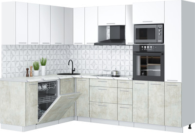 

Кухонный гарнитур, Мила Лайт 1.896х2.68