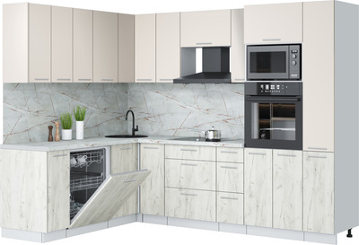 

Кухонный гарнитур, Мила Лайт 1.896х2.68