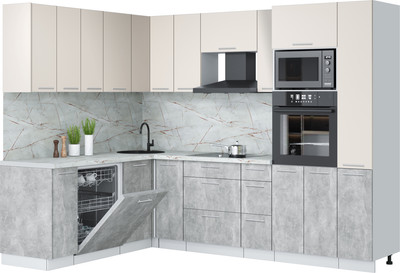 

Кухонный гарнитур, Мила Лайт 1.896х2.68