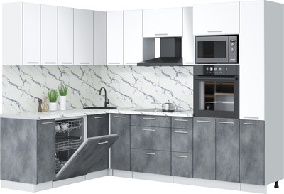 

Кухонный гарнитур, Мила Лайт 1.896х2.68