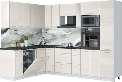 

Кухонный гарнитур, Мила Лайт 1.896х2.78