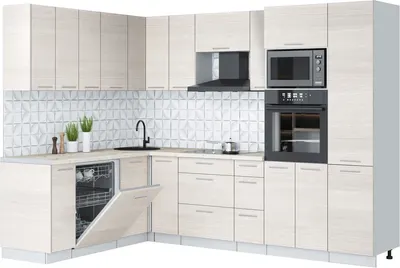 

Кухонный гарнитур, Мила Лайт 1.896х2.78