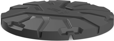 Крышка для колодца Polimer-Group Роса-2 / DK2S1 (черный) - 