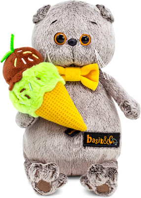 

Мягкая игрушка, Басик в с мороженым / Ksm19-005