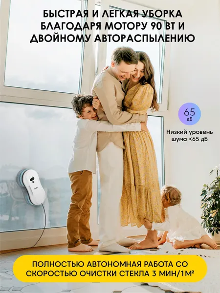 Купить Робот-мойщик окон iBoto Win 395 в Борисове