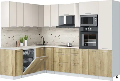 

Кухонный гарнитур, Мила Лайт 1.896х2.78