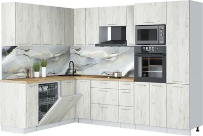 

Кухонный гарнитур, Мила Лайт 1.896х2.78