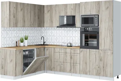 

Кухонный гарнитур, Мила Лайт 1.896х2.78