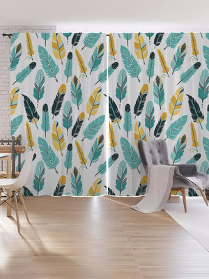 

Комплект штор, Перья в индейском стиле / p_59502