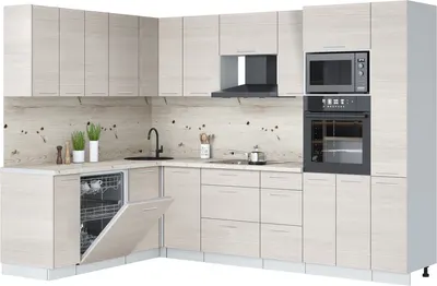 

Кухонный гарнитур, Мила Лайт 1.896х2.88