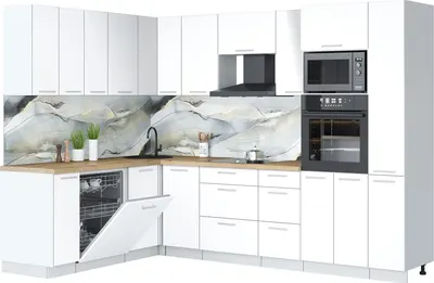 

Кухонный гарнитур, Мила Лайт 1.896х2.88