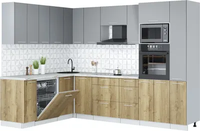 

Кухонный гарнитур, Мила Лайт 1.896х2.88