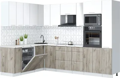 

Кухонный гарнитур, Мила Лайт 1.896х2.88