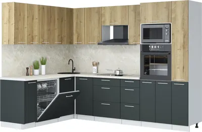 

Кухонный гарнитур, Мила Лайт 1.896х2.88